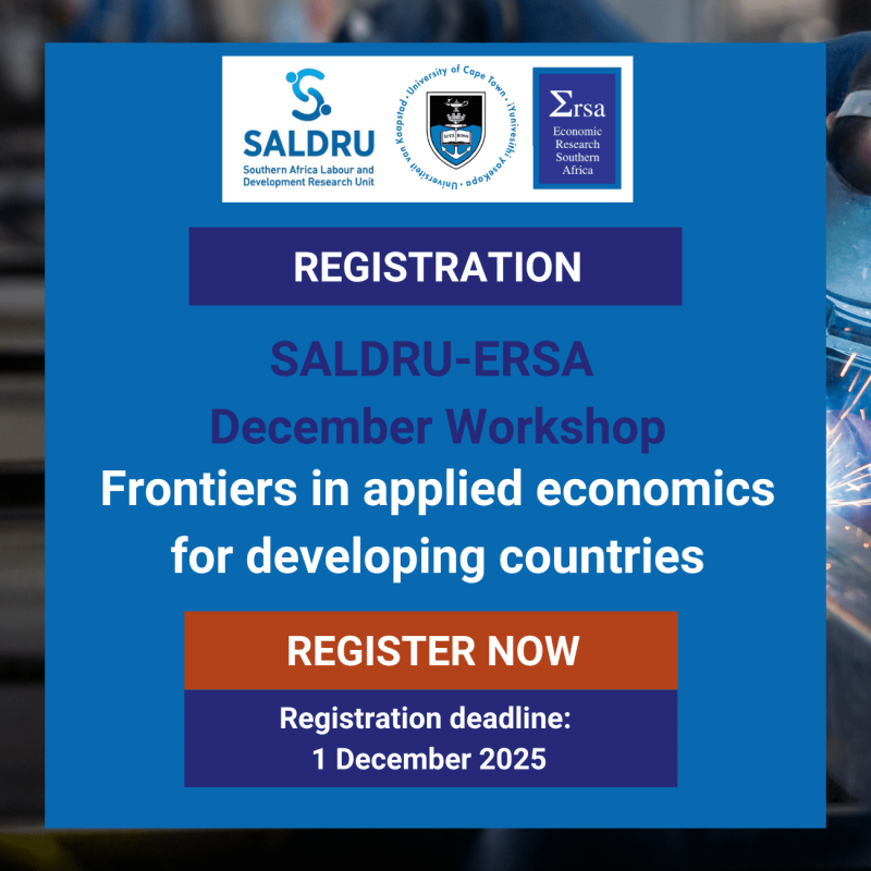 ERSA SALDRU Dec Workshop Reg