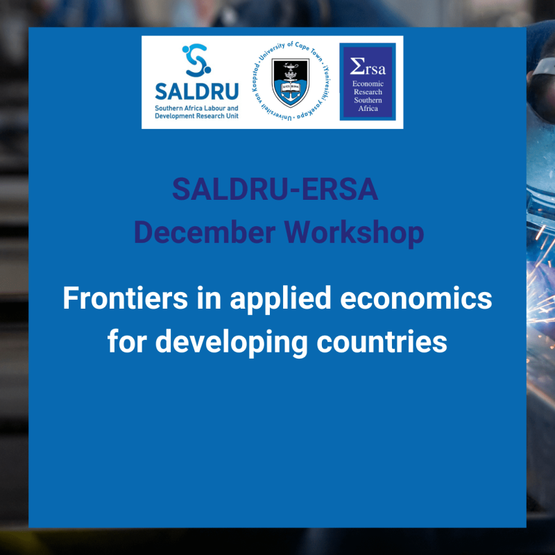 SALDRU ERSA Dec Workshop wi